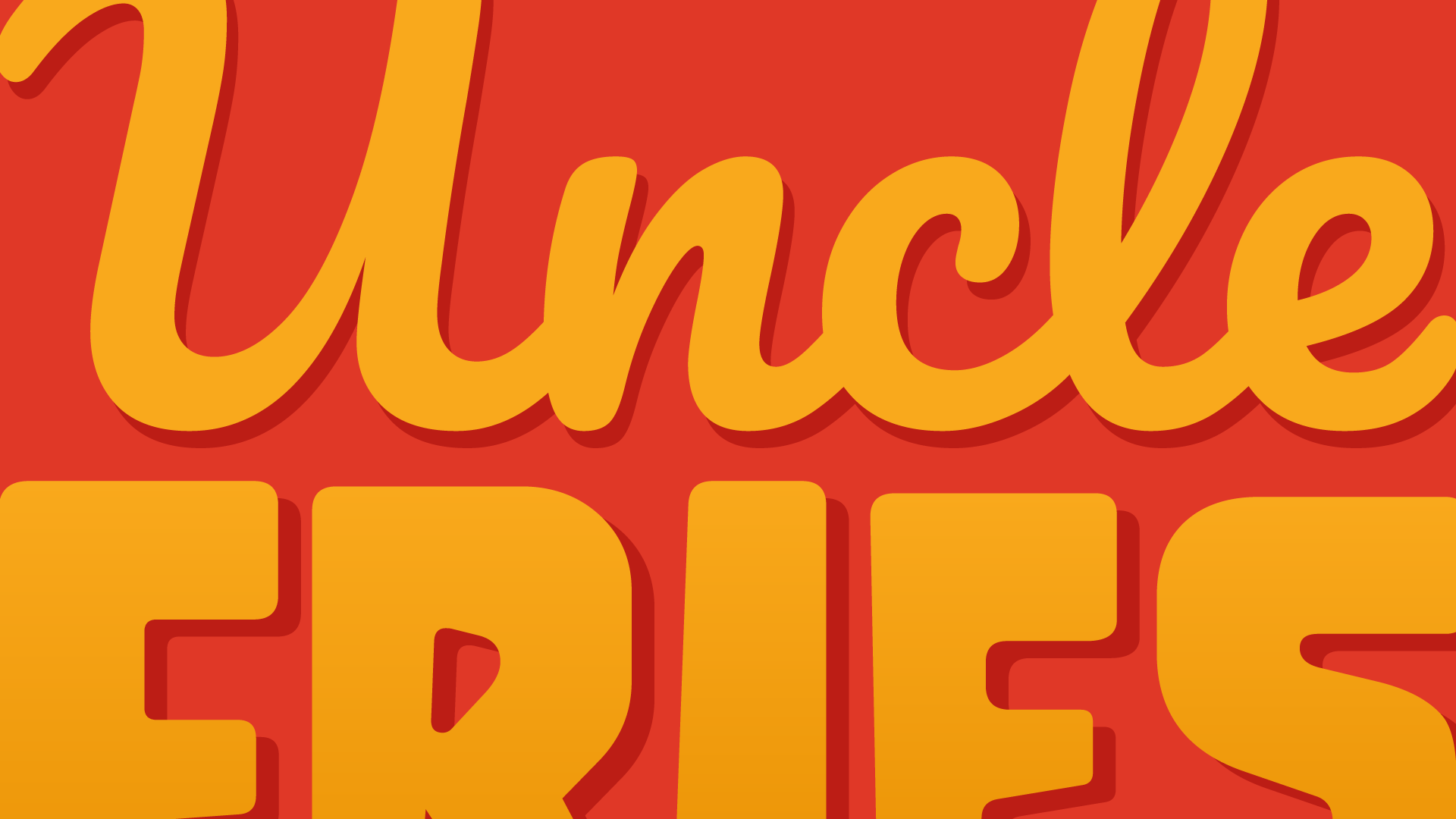 uncle fries branding